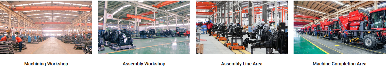 Tractor production workshop