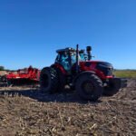 4WD Tractor Plowing Farmland