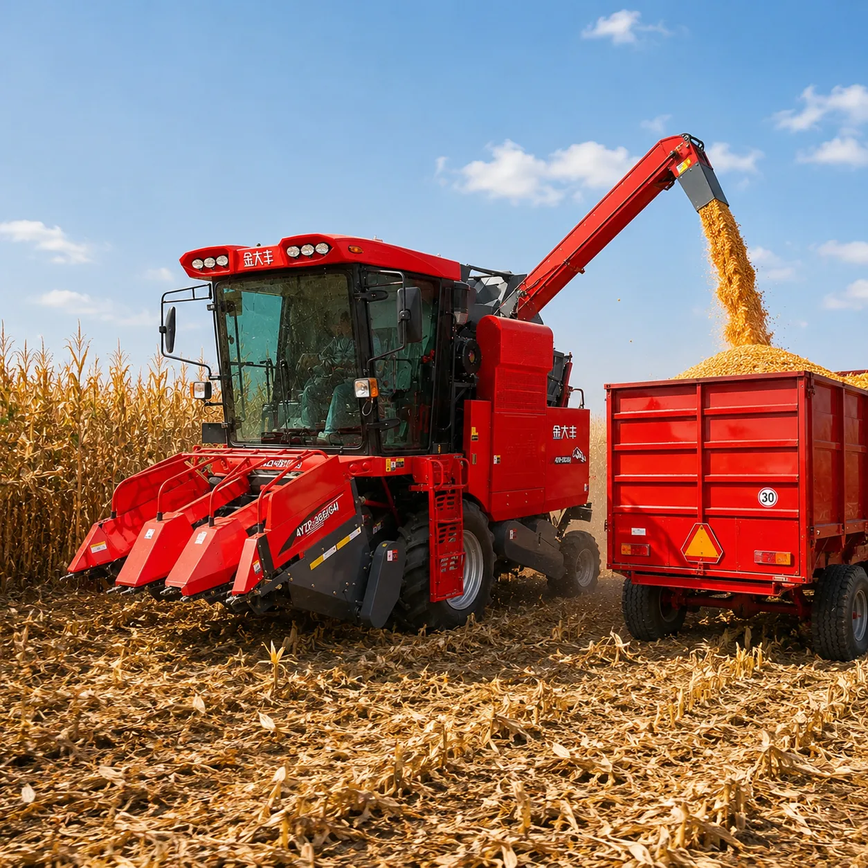 Corn harvester working photo (4)_3_11zon